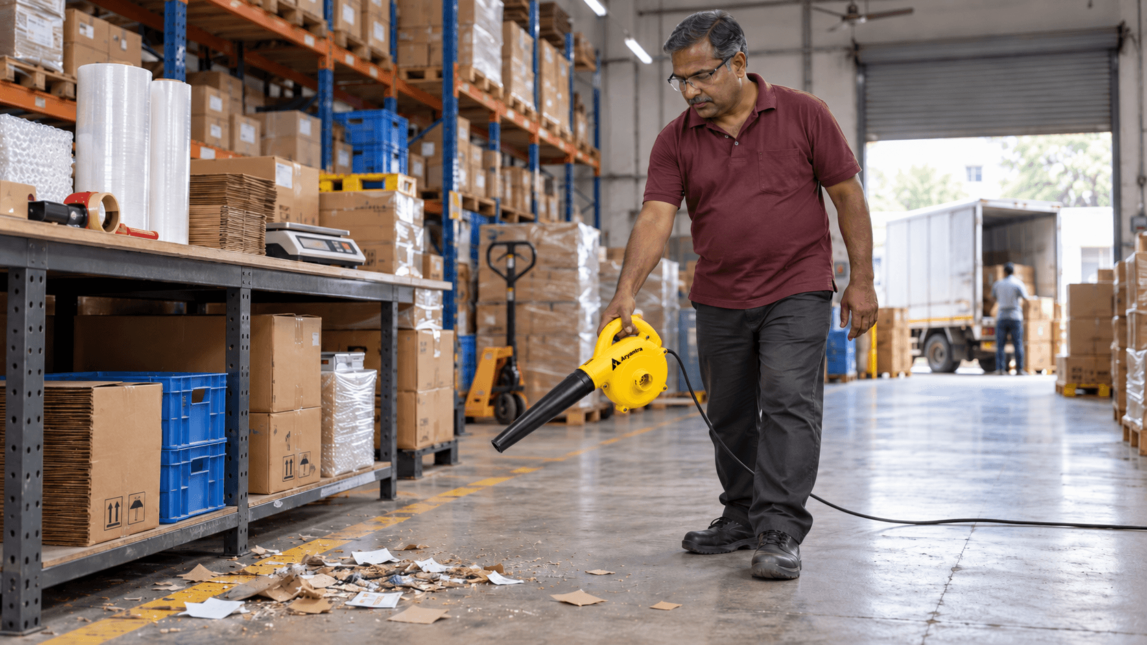 WAREHOUSE & DISPATCH AREA CLEANING