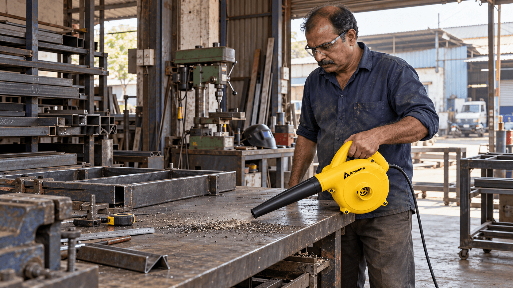 METAL FABRICATION & WORKSHOP CLEANING