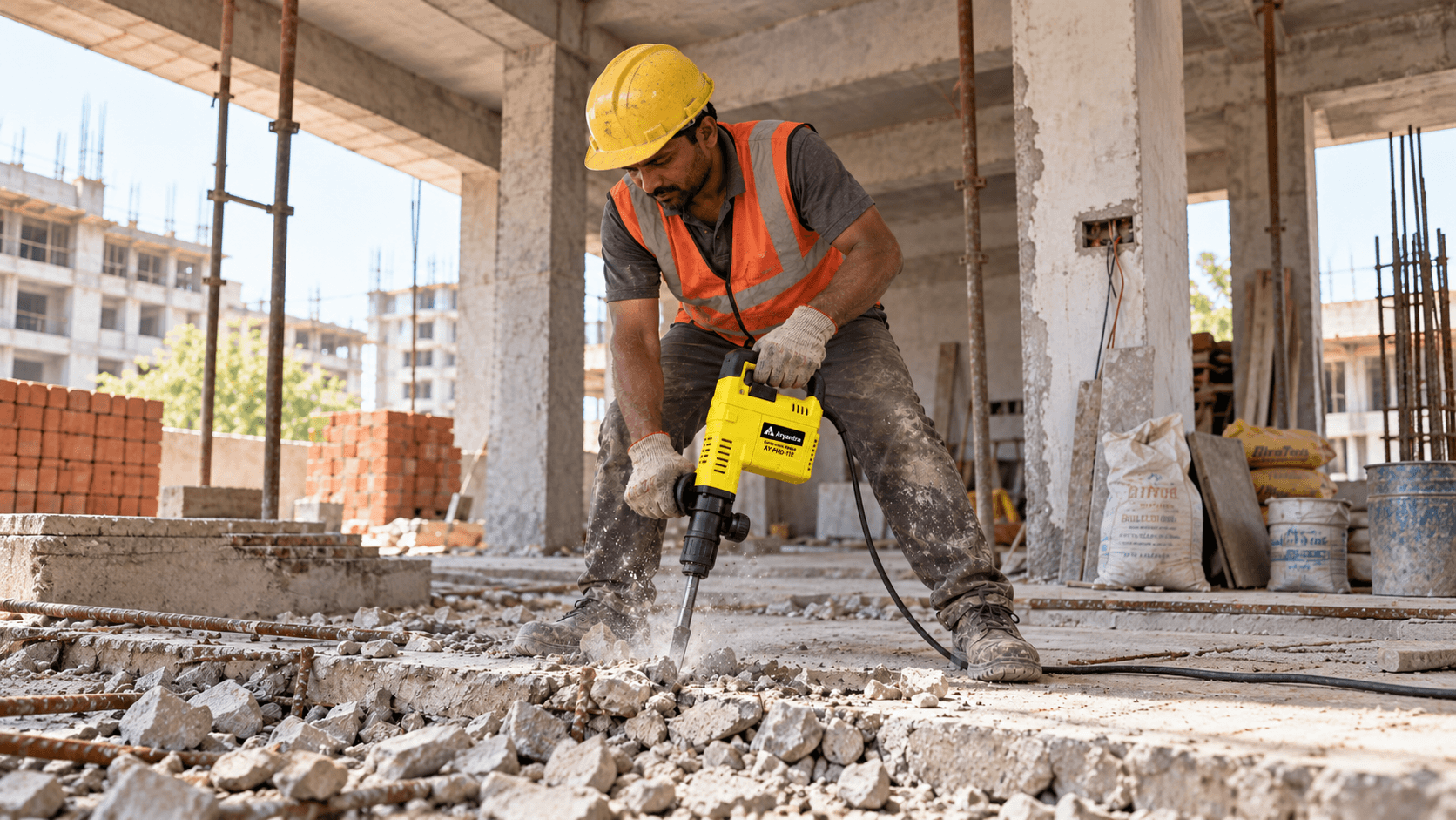CONCRETE FLOOR & SLAB BREAKING