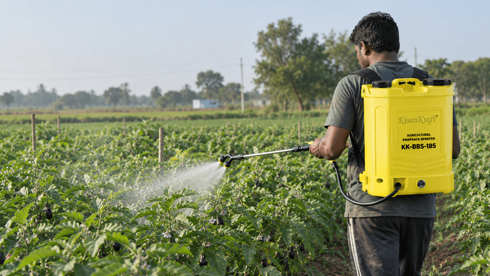 AGRI KNAPSACK ELECTRIC SPRAYER,WITH BATTERY[KK-BBS-185] background