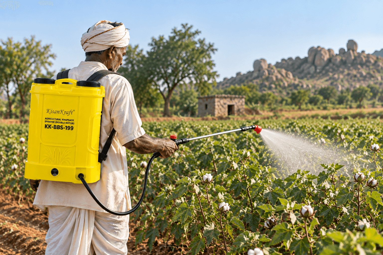 AGRI KNAPSACK ELECTRIC SPRAYER,WITH BATTERY[KK-BBS-199] background