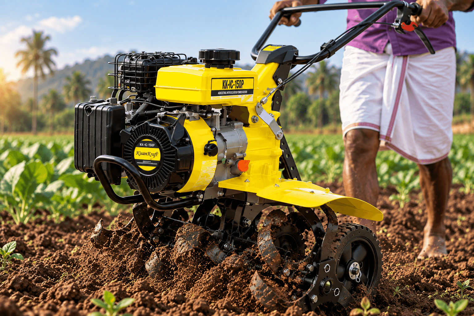 3 HP 4-Stroke Petrol Engine