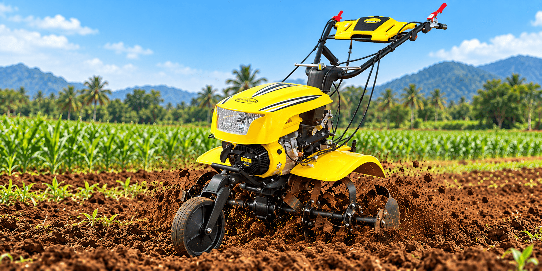 AGRI INTERCULTIVATOR/POWER-ROTARY-WEEDER,PETROL,RECOIL START[KK-IC-212P] background