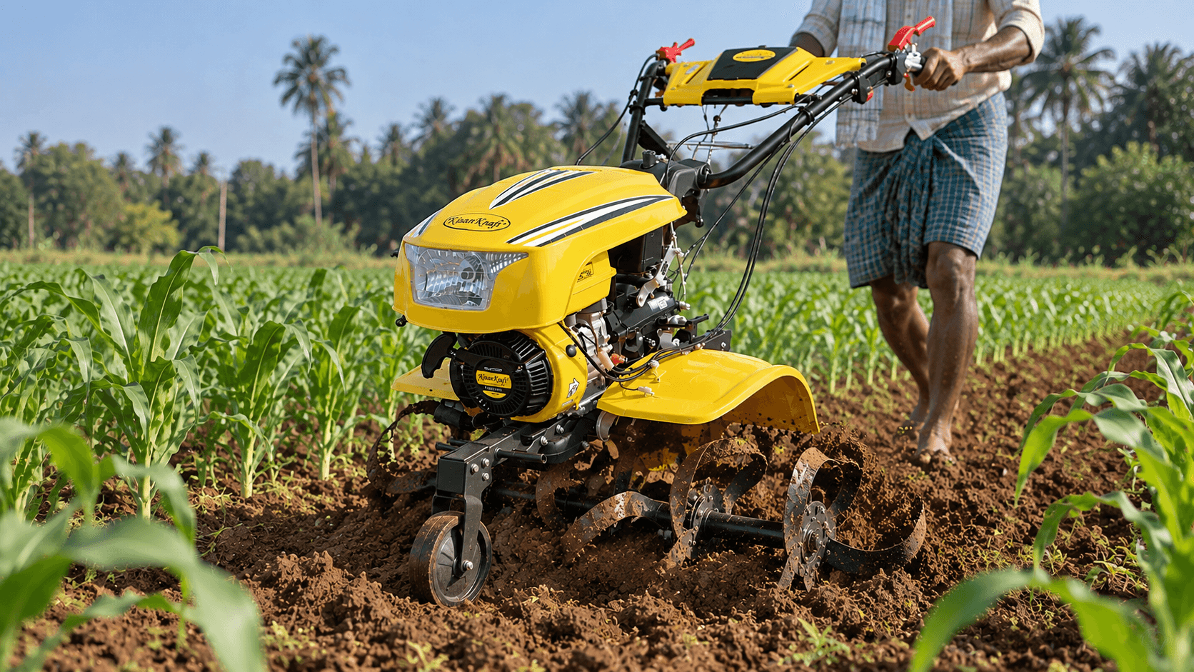 Inter-Row Cultivation in Established Crops