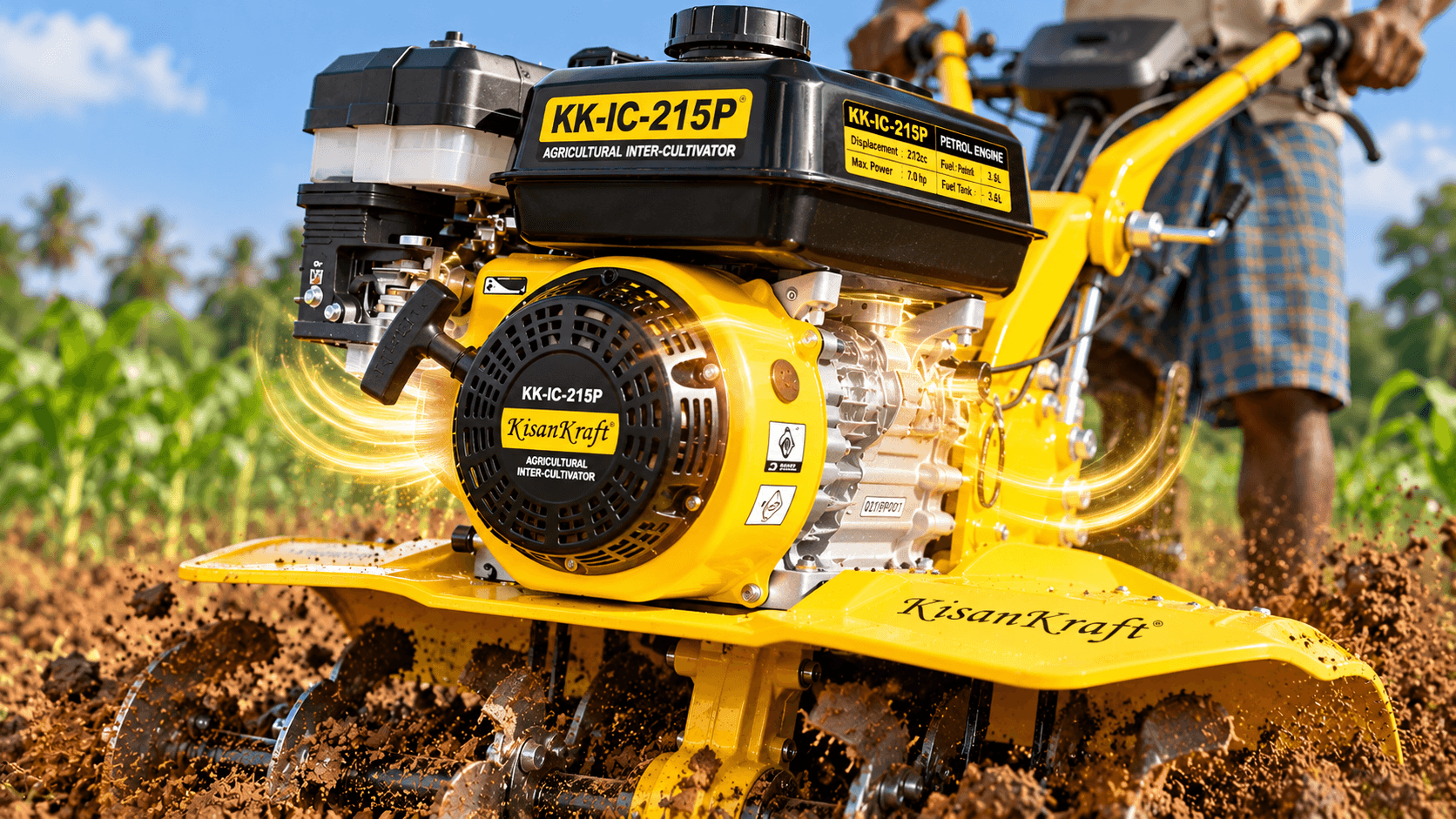 7 HP Power for Regular Farm Work