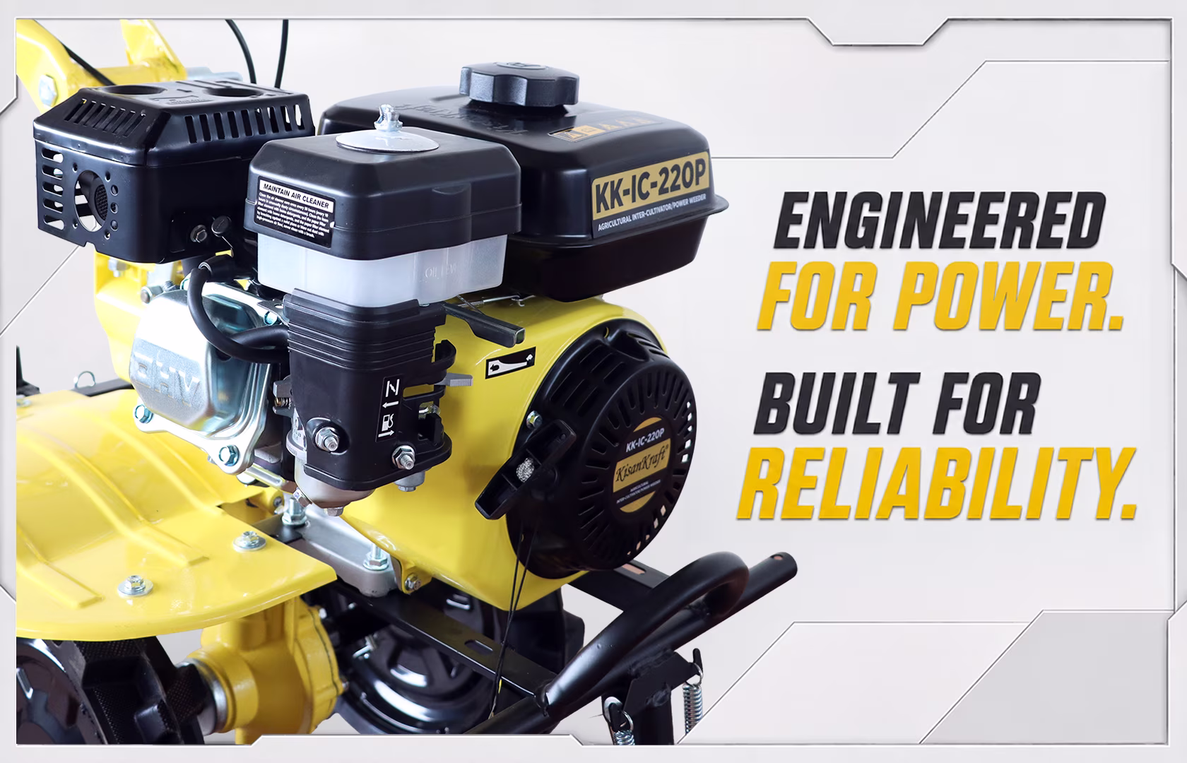 7 HP 4-Stroke Petrol Engine