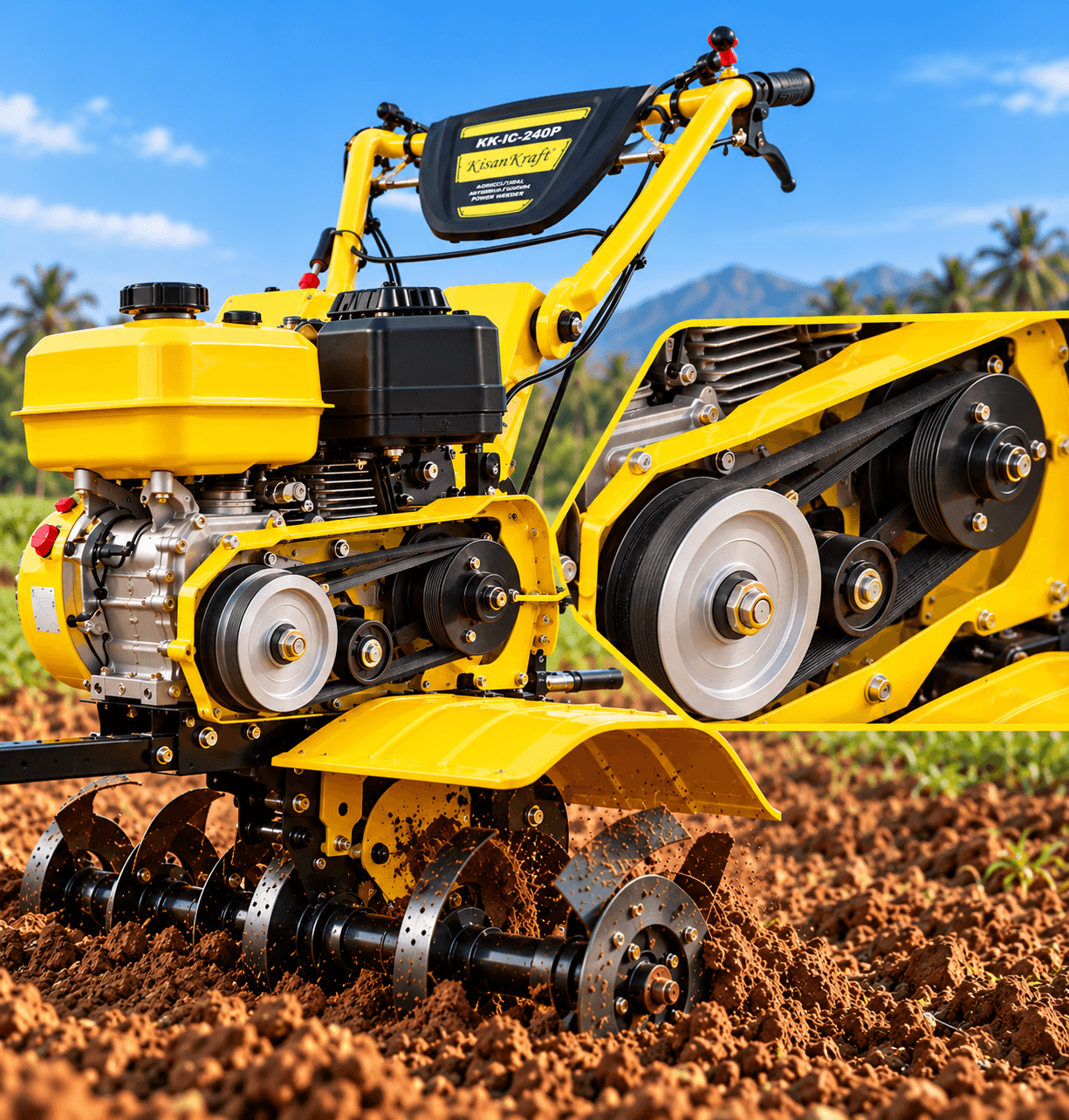 Belt Drive for Agricultural Cultivation