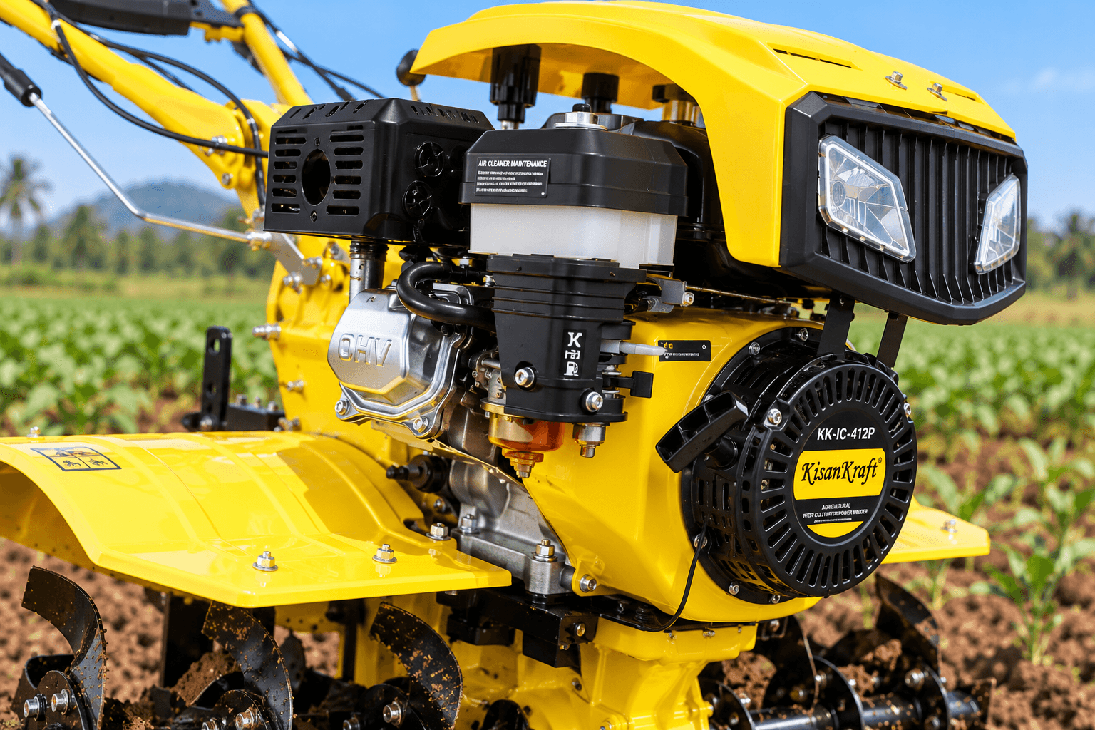 7 HP, 212 cc 4-Stroke Petrol Engine