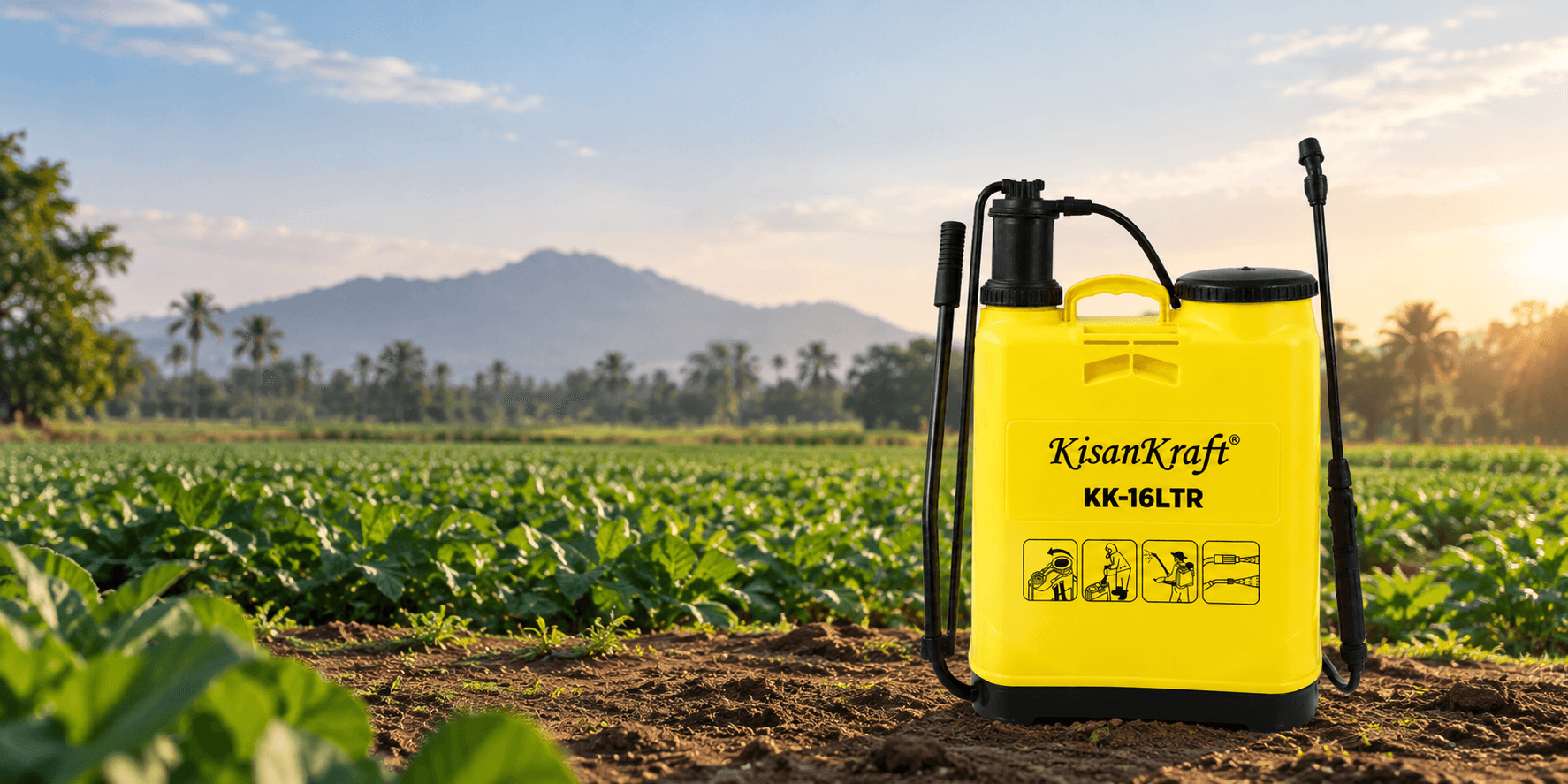 AGRI KNAPSACK MANUAL SPRAYER[KK-16LTR] background