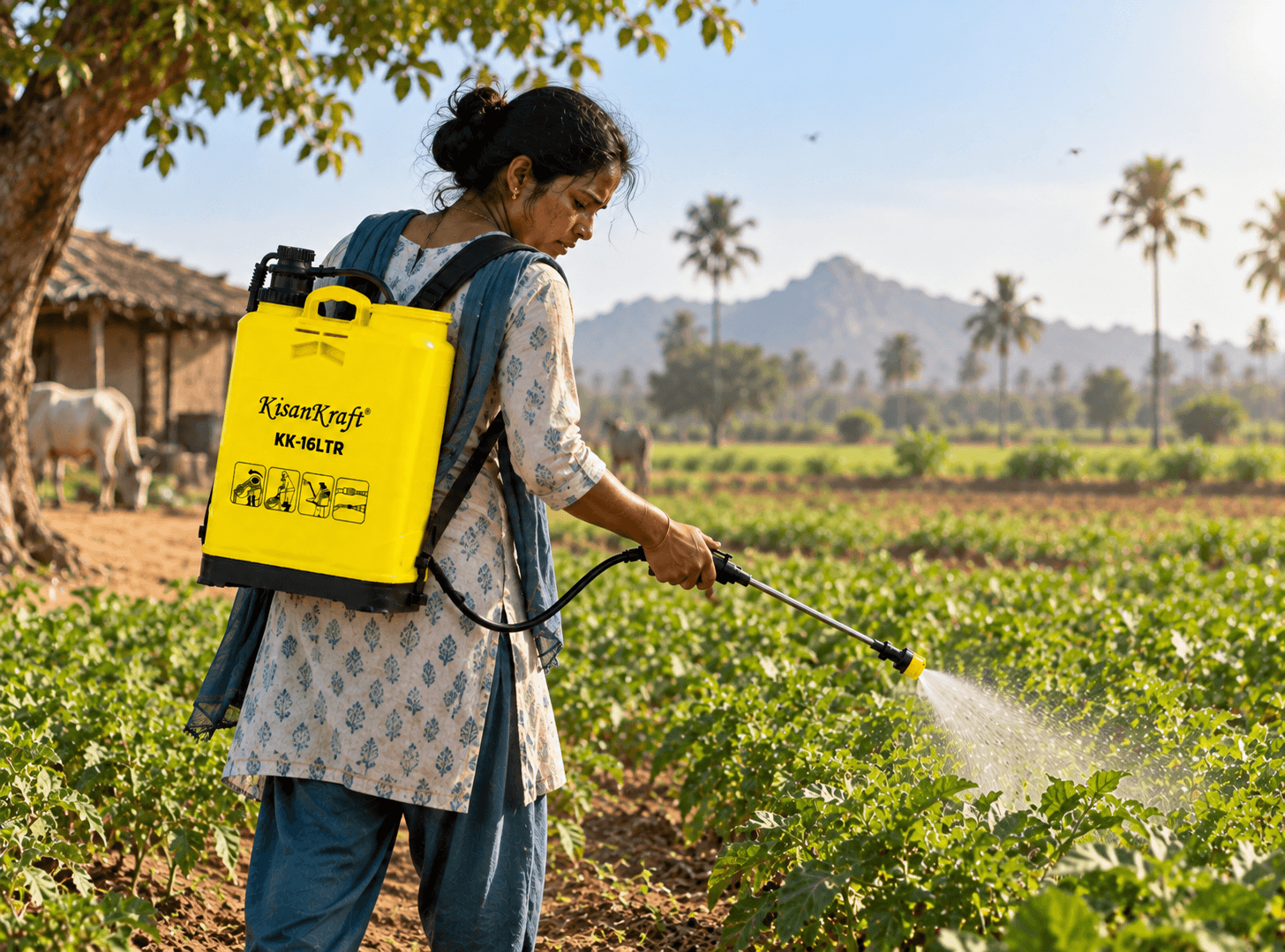 Knapsack Sprayer for Easy Field Mobility