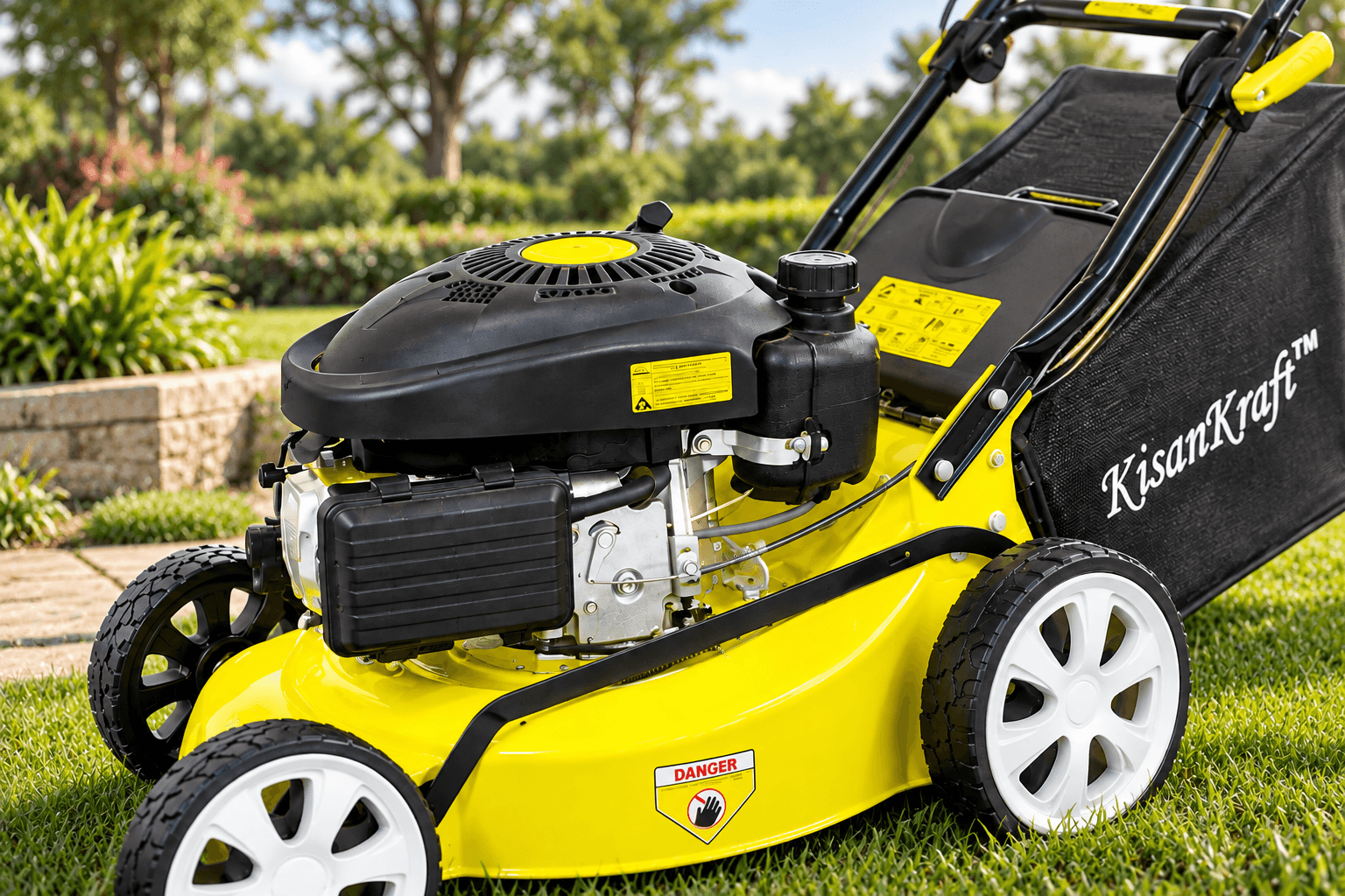 Powerful 4 HP Petrol Engine