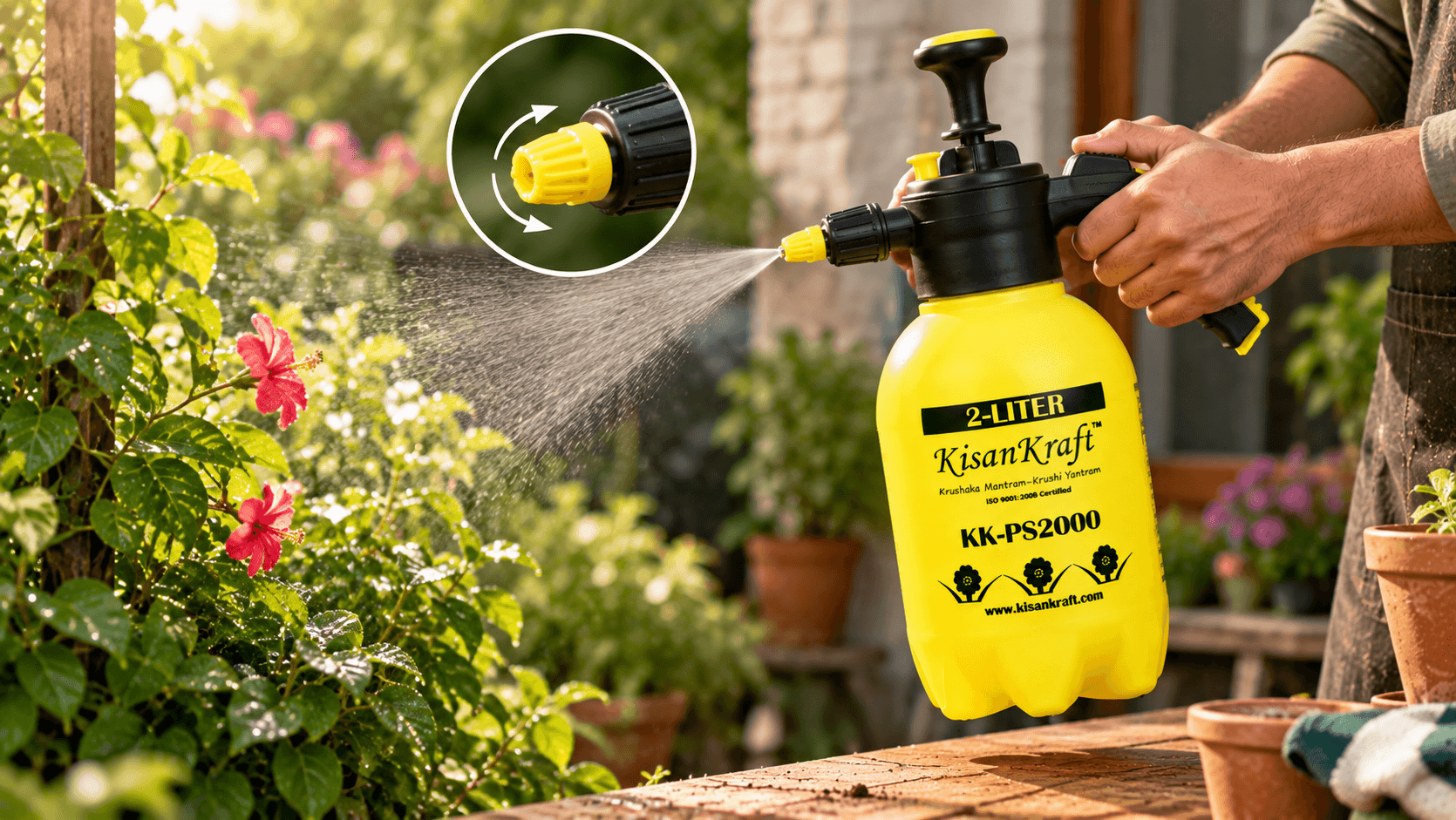 Adjustable Nozzle for Controlled Spraying