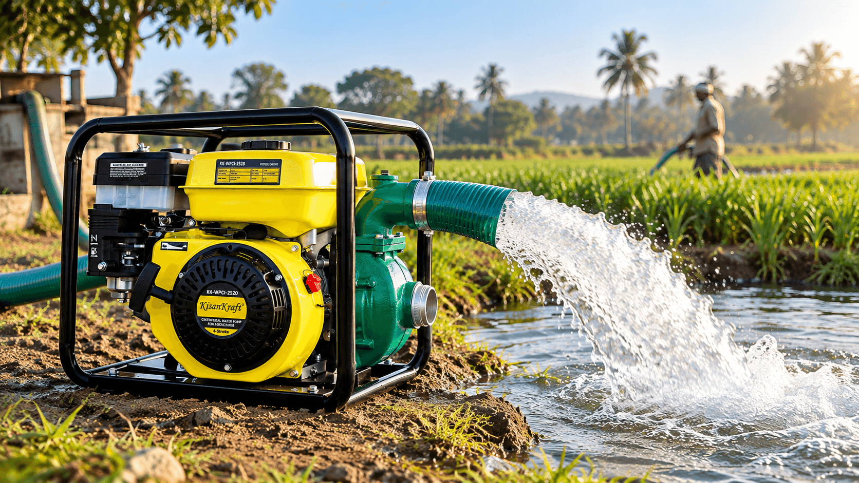 382 LPM High-Volume Water Discharge