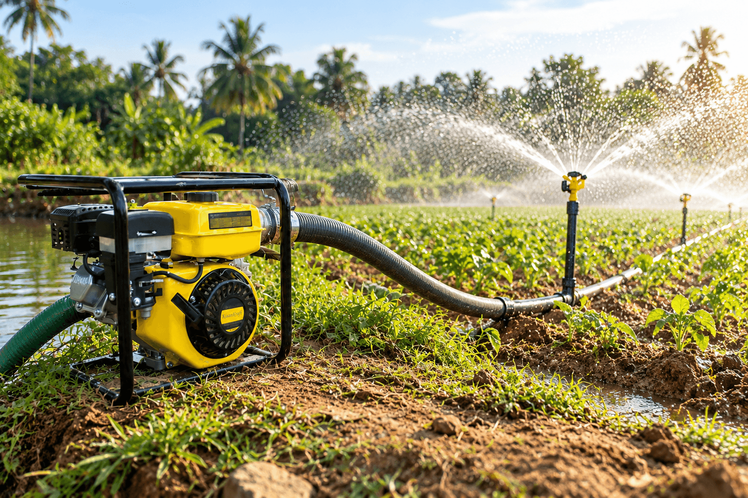 Sprinkler & Surface Irrigation
