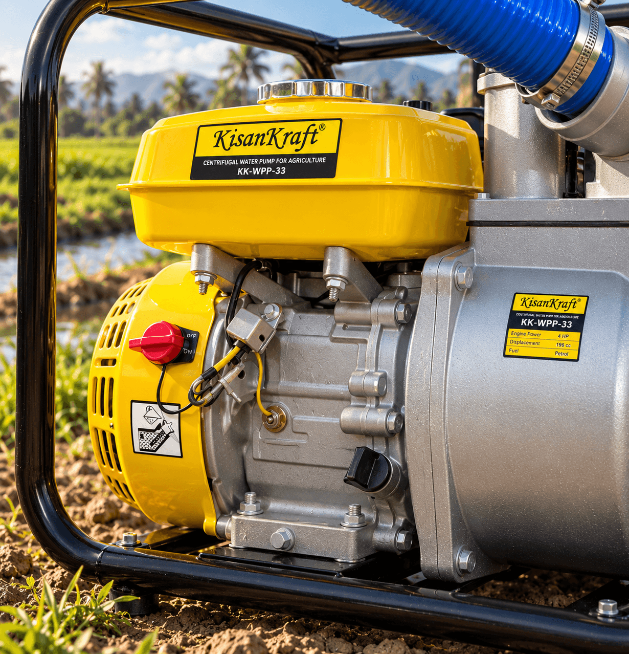 4 HP, 196 cc Petrol Engine