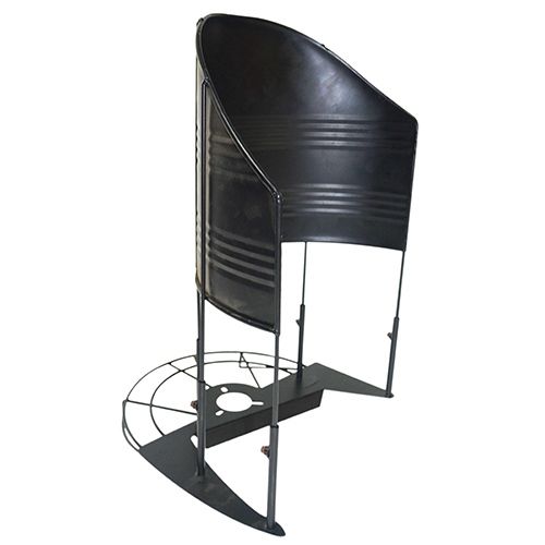 A:AGRI HARVESTER PADDY GUARD BAFFLE[KK-BCPG-BLACK]{HARVESTER-ACCESSORY}